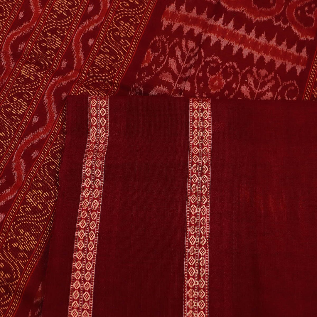 Handloom Bomkai Cotton Ikat Saree Handloom Saree_Cotton Priyadarshini Handloom