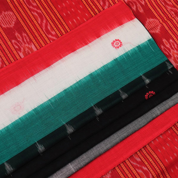 Handloom Bomkai Cotton Ikat Saree Handloom Saree_Cotton Priyadarshini Handloom