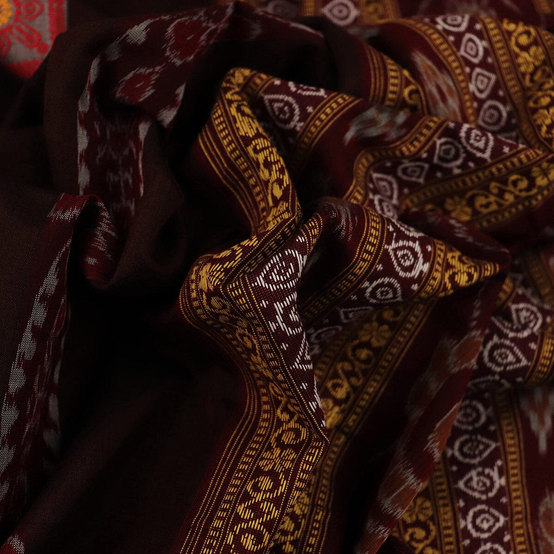 Handloom Bomkai Cotton Ikat Saree Handloom Saree_Cotton Priyadarshini Handloom