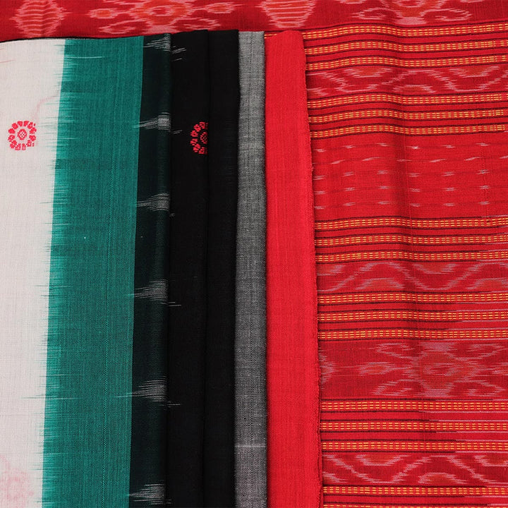 Handloom Bomkai Cotton Ikat Saree Handloom Saree_Cotton Priyadarshini Handloom