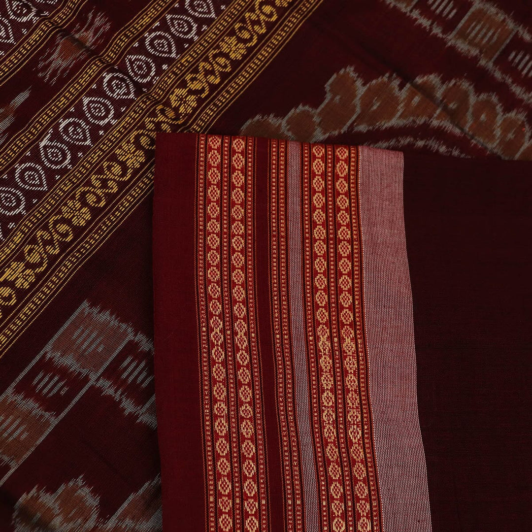 Handloom Bomkai Cotton Ikat Saree Handloom Saree_Cotton Priyadarshini Handloom
