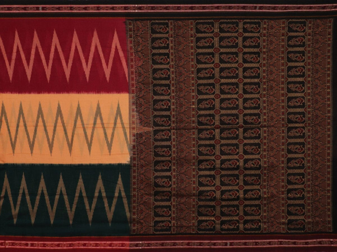 Handloom Bomkai Cotton Ikat Saree Handloom Saree_Cotton Priyadarshini Handloom