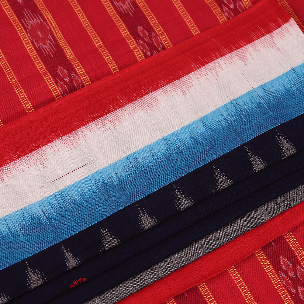 Handloom Bomkai Cotton Ikat Saree Handloom Saree_Cotton Priyadarshini Handloom