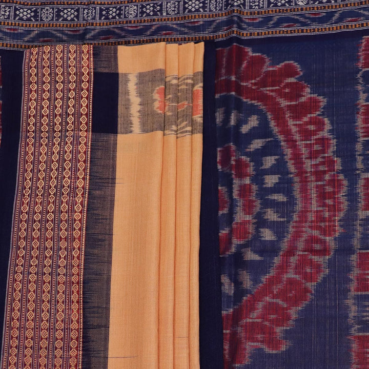 Handloom Bomkai Cotton Ikat Saree Handloom Saree_Cotton Priyadarshini Handloom