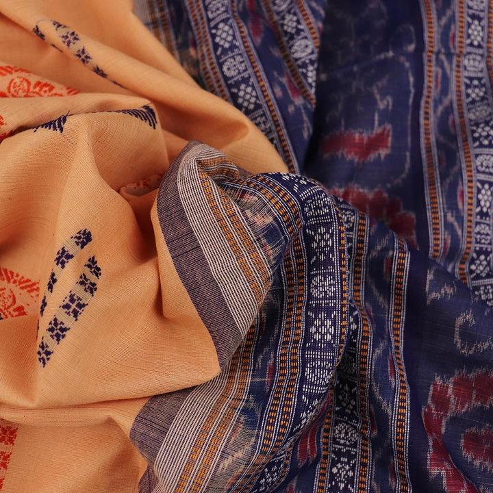 Handloom Bomkai Cotton Ikat Saree Handloom Saree_Cotton Priyadarshini Handloom