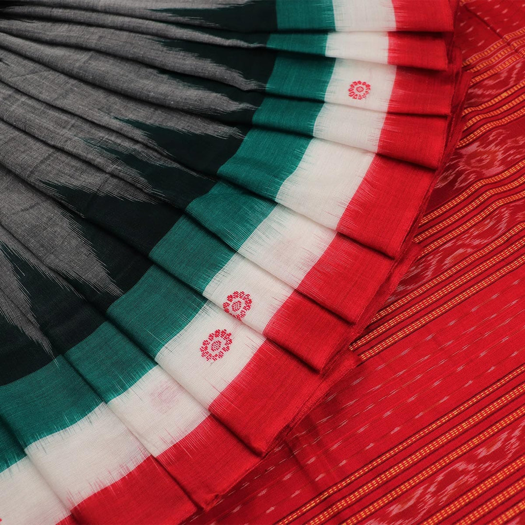 Handloom Bomkai Cotton Ikat Saree Handloom Saree_Cotton Priyadarshini Handloom