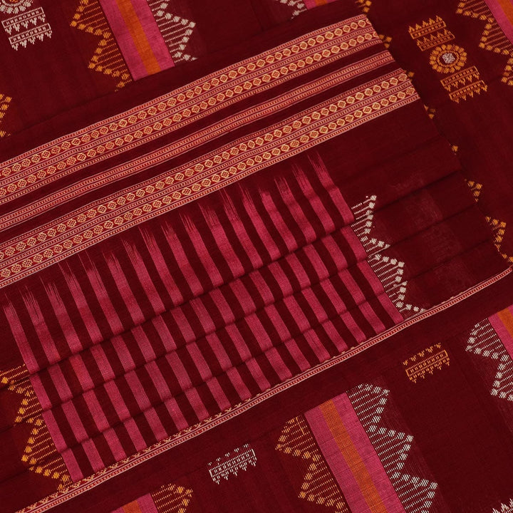 Handloom Bomkai Cotton Ikat Saree Handloom Saree_Cotton Priyadarshini Handloom