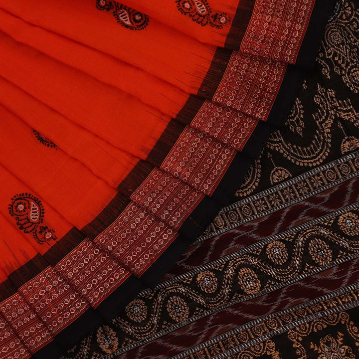 Handloom Bomkai Cotton Ikat Saree, Ikat Weave, Skilled Artisans, Ethnic Wear, Priyadarshini Handloom