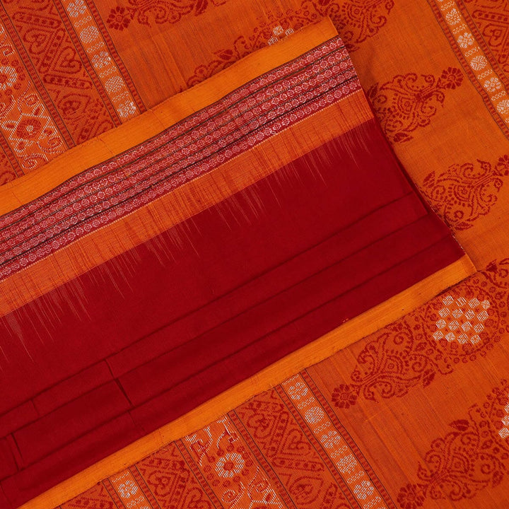 Handloom Bomkai Cotton Ikat Saree Handloom Saree_Cotton Priyadarshini Handloom