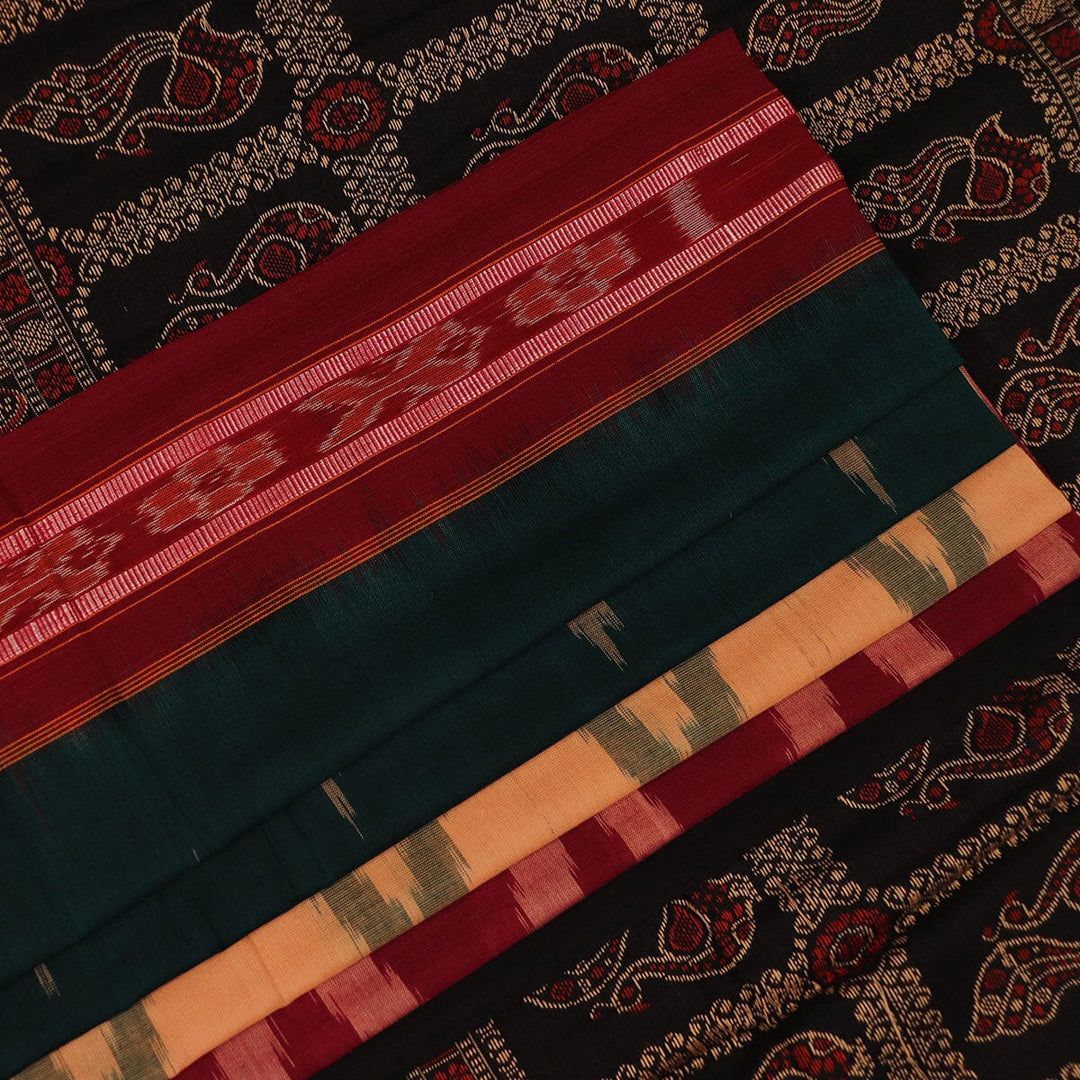 Handloom Bomkai Cotton Ikat Saree Handloom Saree_Cotton Priyadarshini Handloom