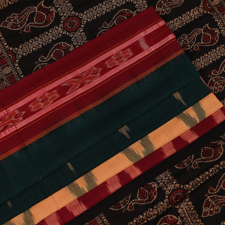 Handloom Bomkai Cotton Ikat Saree Handloom Saree_Cotton Priyadarshini Handloom