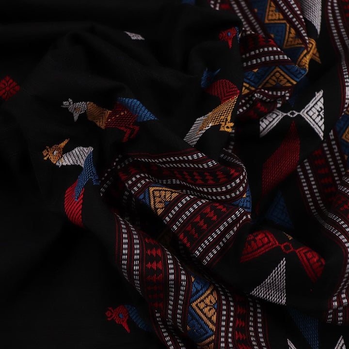Handloom Bomkai Cotton Ikat Saree Handloom Saree_Cotton Priyadarshini Handloom