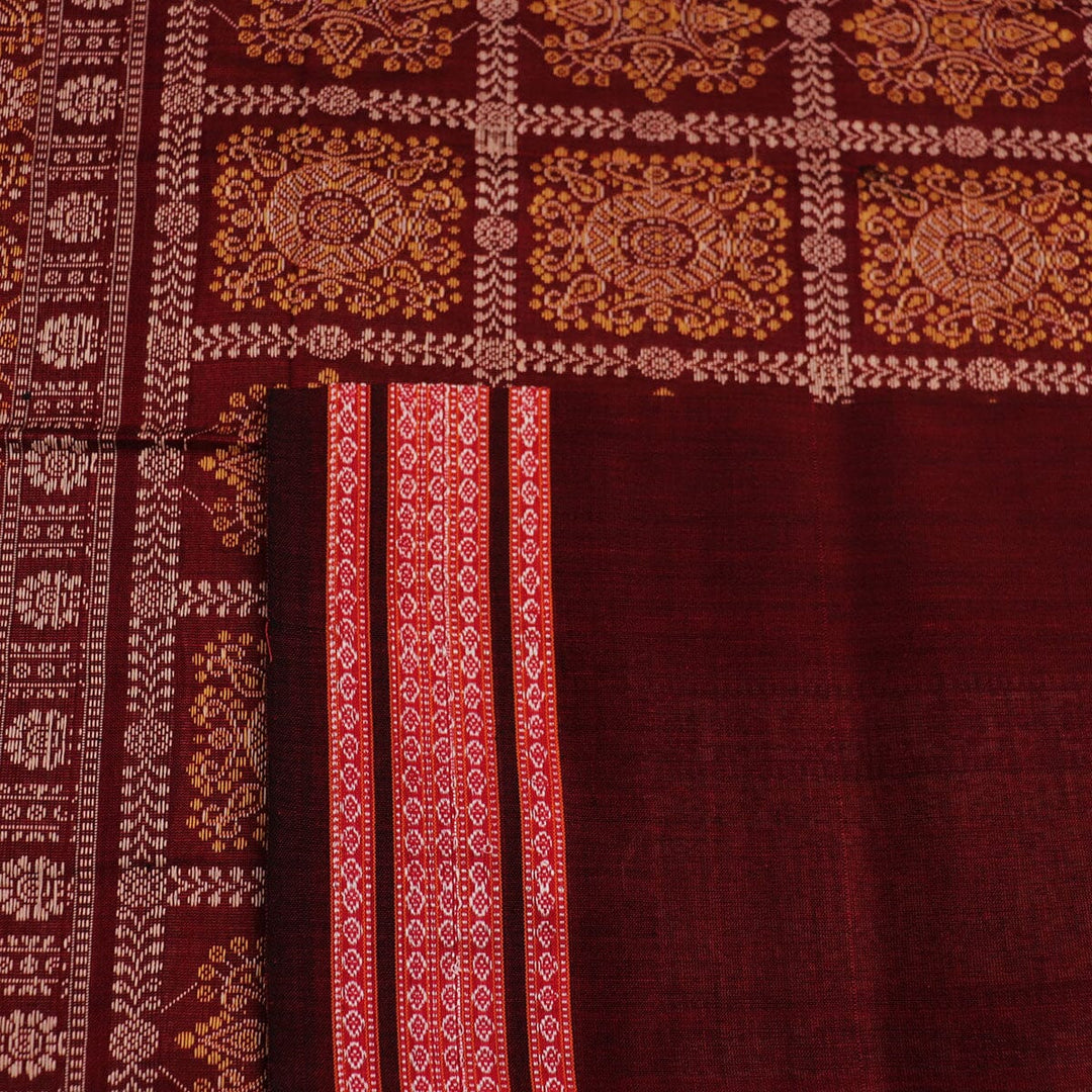 Handloom Bomkai Cotton Ikat Saree Handloom Saree_Cotton Priyadarshini Handloom