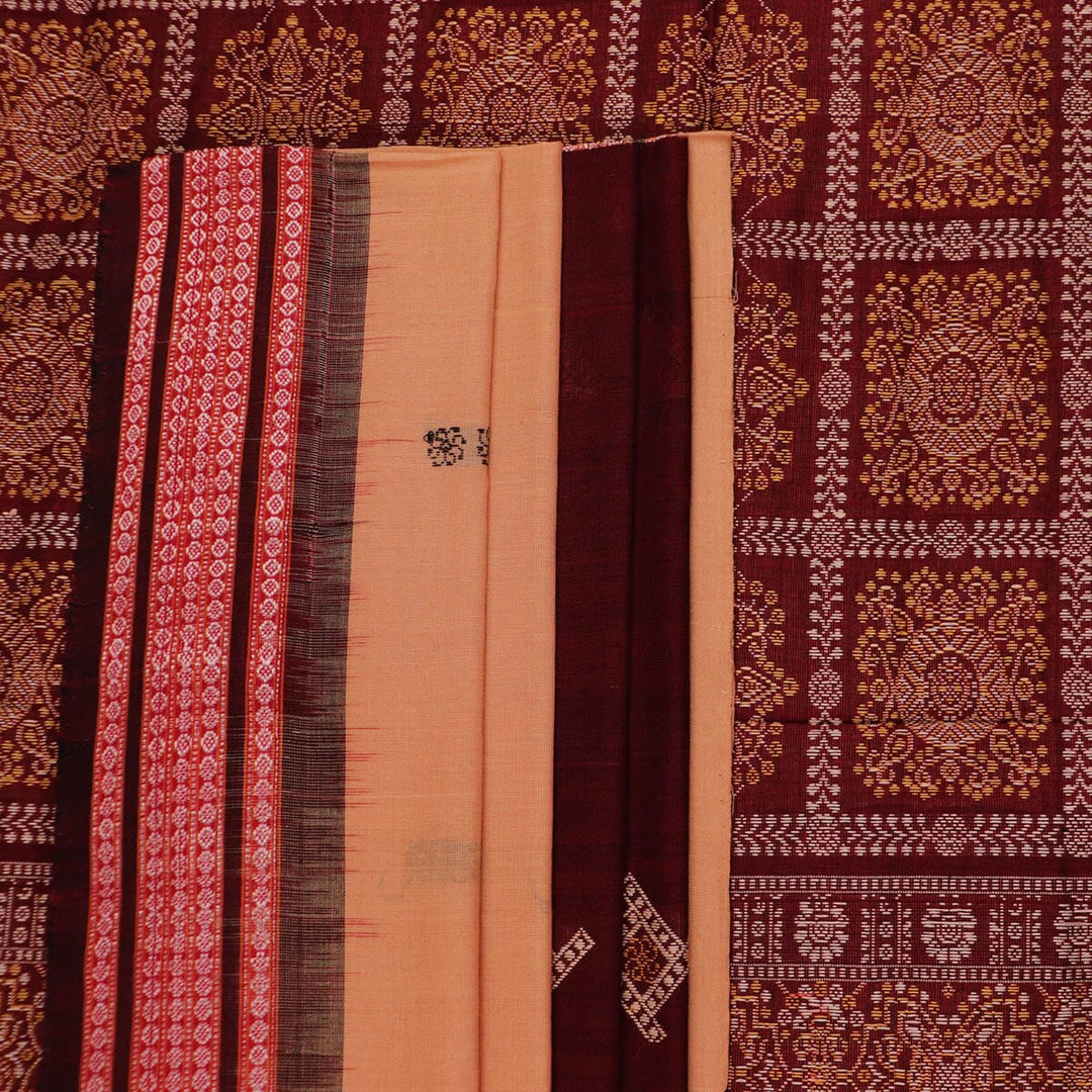 Handloom Bomkai Cotton Ikat Saree Handloom Saree_Cotton Priyadarshini Handloom