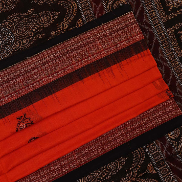 Handloom Bomkai Cotton Ikat Saree Handloom Saree_Cotton Priyadarshini Handloom