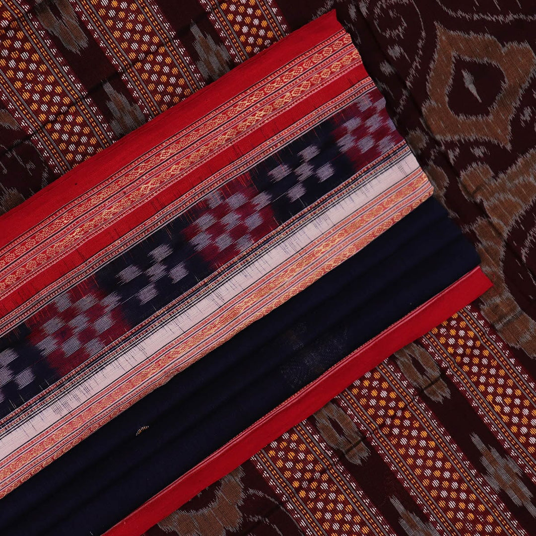 Handloom Bomkai Cotton Ikat Saree Handloom Saree_Cotton Priyadarshini Handloom