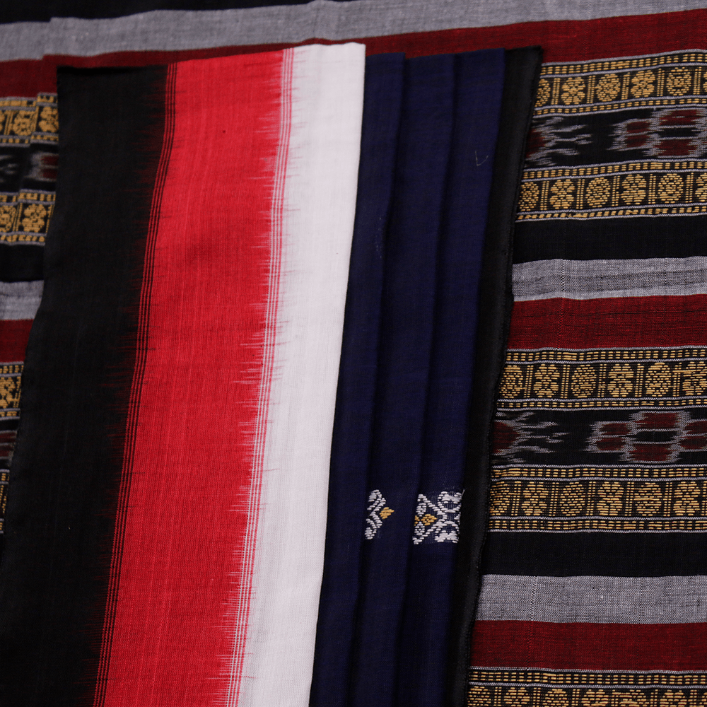 Handloom Bomkai Cotton Ikkat Saree Handloom Saree_Cotton Priyadarshini Handloom