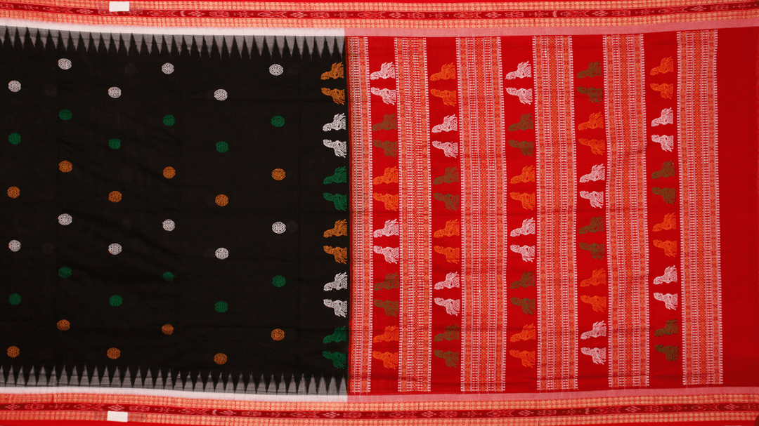Handloom Bomkai Cotton Ikkat Saree Handloom Saree_Cotton Priyadarshini Handloom