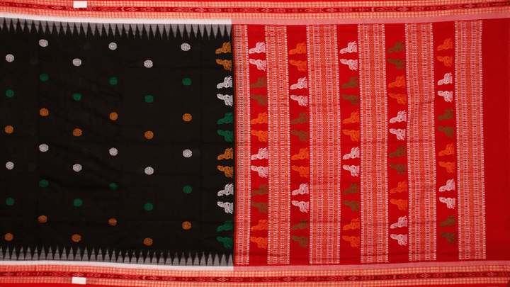 Handloom Bomkai Cotton Ikkat Saree Handloom Saree_Cotton Priyadarshini Handloom