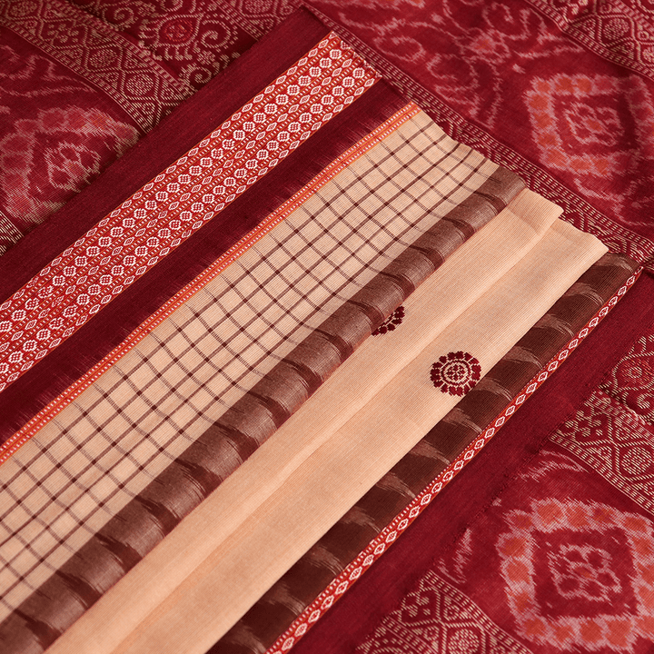 Handloom Bomkai Cotton Ikkat Saree Handloom Saree_Cotton Priyadarshini Handloom