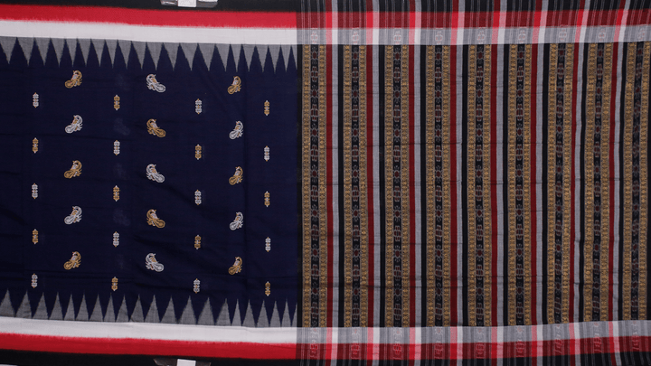 Handloom Bomkai Cotton Ikkat Saree Handloom Saree_Cotton Priyadarshini Handloom
