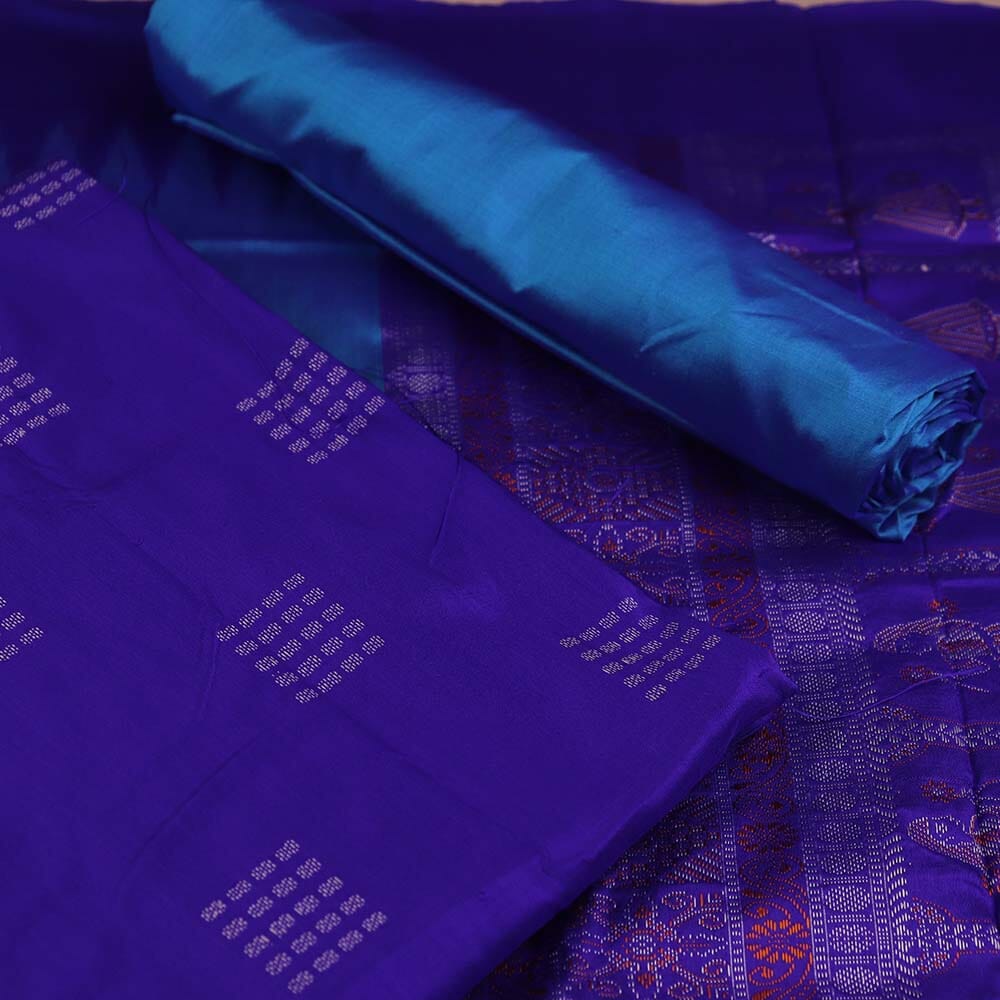 Handloom Bomkai Silk Dress Material Dress Material Handloom_Silk Priyadarshini Handloom