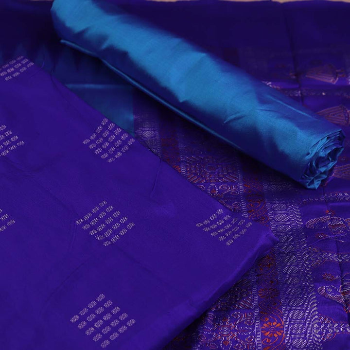 Handloom Bomkai Silk Dress Material Dress Material Handloom_Silk Priyadarshini Handloom