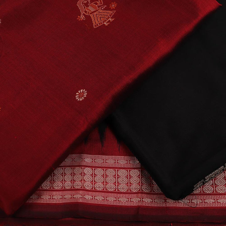 Handloom Bomkai Silk Dress Material Dress Material Handloom_Silk Priyadarshini Handloom