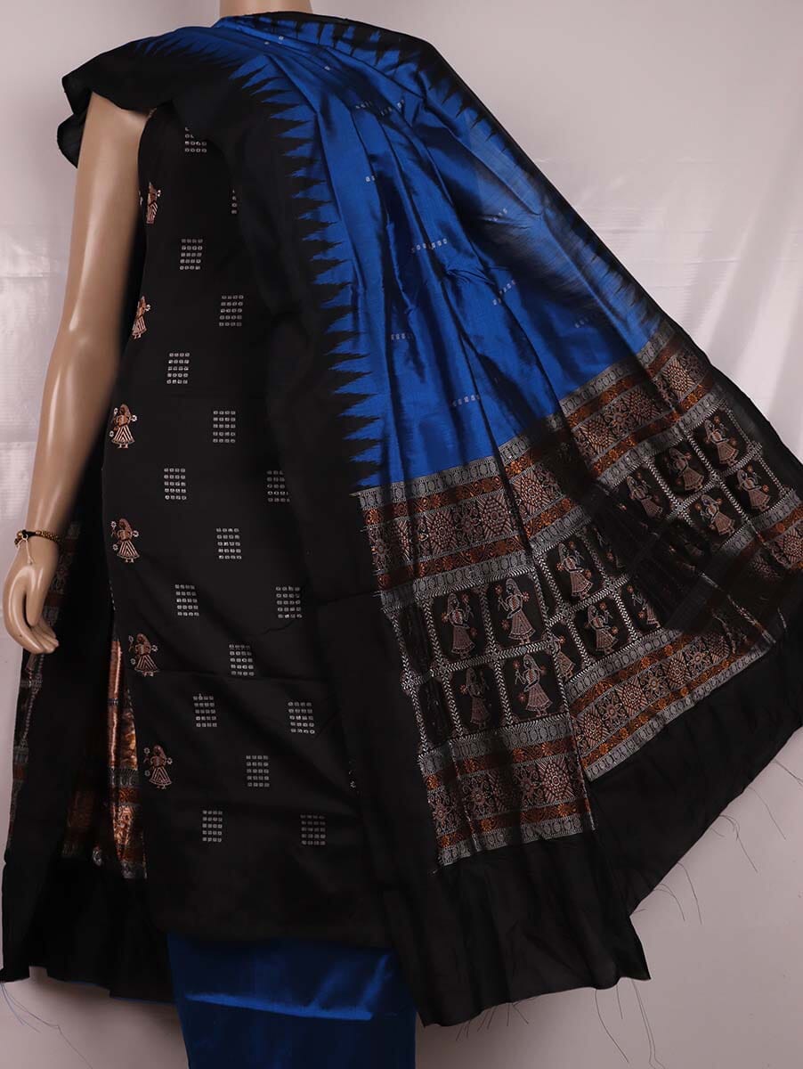 Handloom Bomkai Silk Dress Material Dress Material Handloom_Silk Priyadarshini Handloom