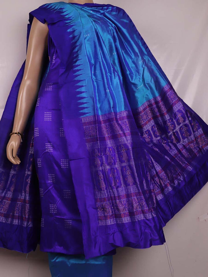 Handloom Bomkai Silk Dress Material Dress Material Handloom_Silk Priyadarshini Handloom 