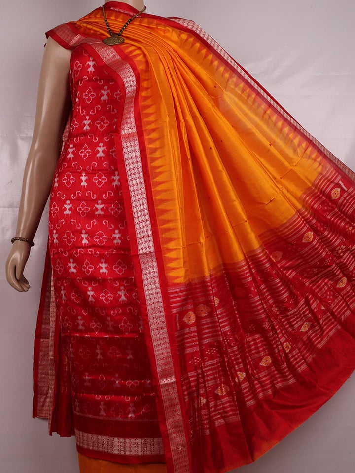 Handloom Bomkai Silk Dress Material Dress Material Handloom_Silk Priyadarshini Handloom