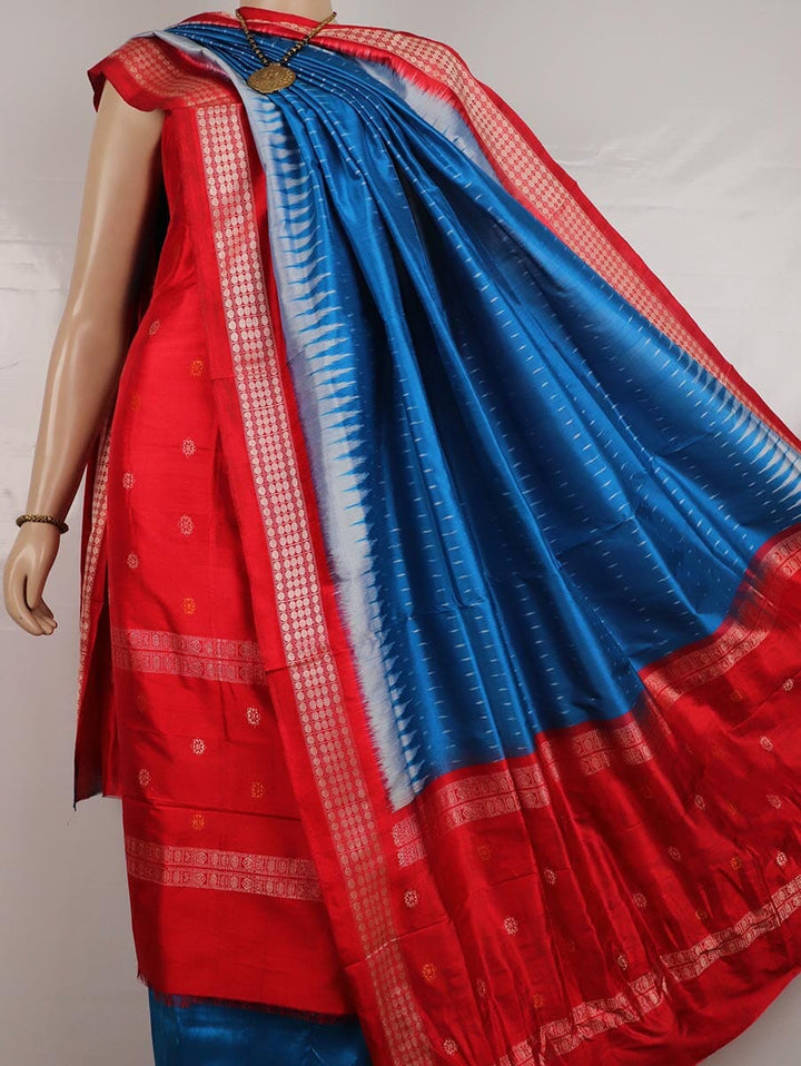 Handloom Bomkai Silk Dress Material Dress Material Handloom_Silk Priyadarshini Handloom