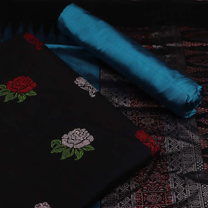 Handloom Bomkai Silk Dress Material Dress Material Handloom_Silk Priyadarshini Handloom