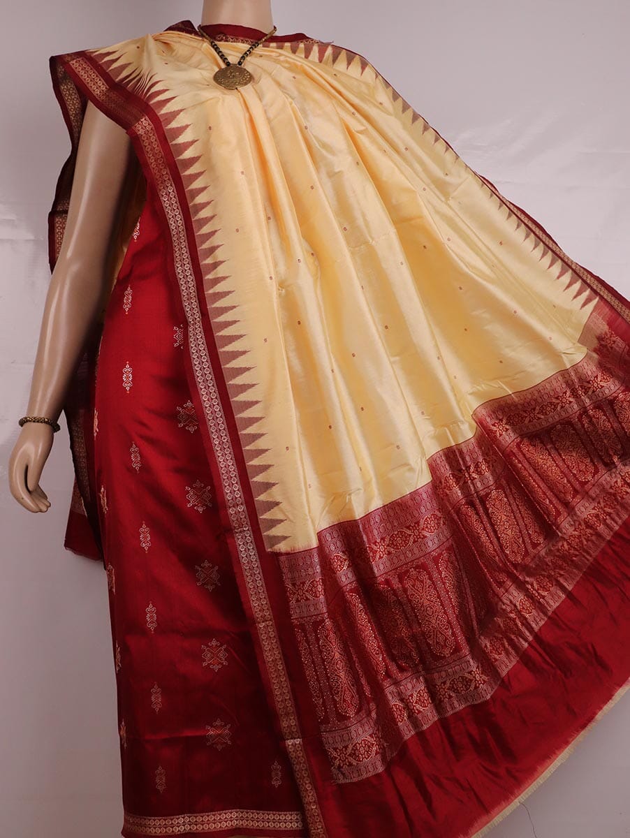 Handloom Bomkai Silk Dress Material Dress Material Handloom_Silk Priyadarshini Handloom