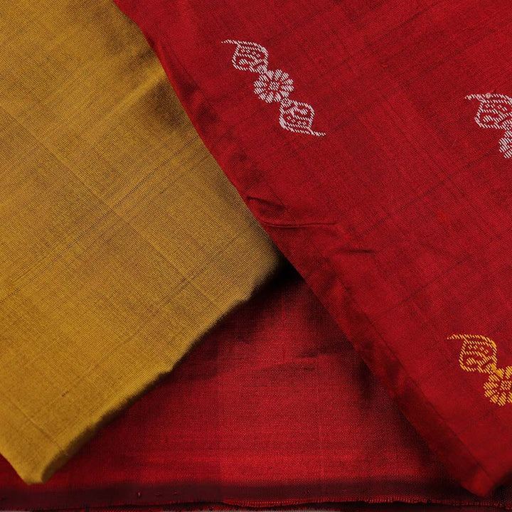 Handloom Bomkai Silk Dress Material Dress Material Handloom_Silk Priyadarshini Handloom