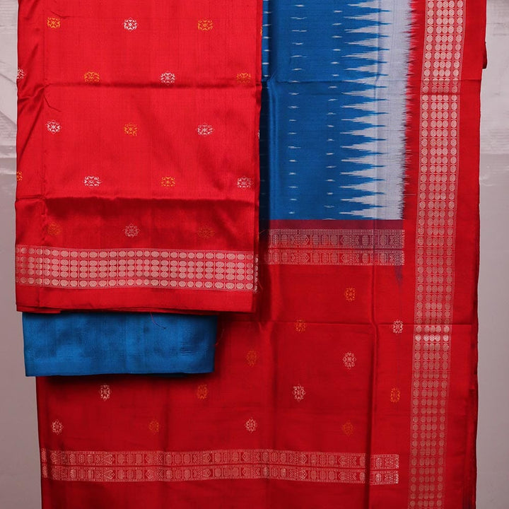 Handloom Bomkai Silk Dress Material Dress Material Handloom_Silk Priyadarshini Handloom
