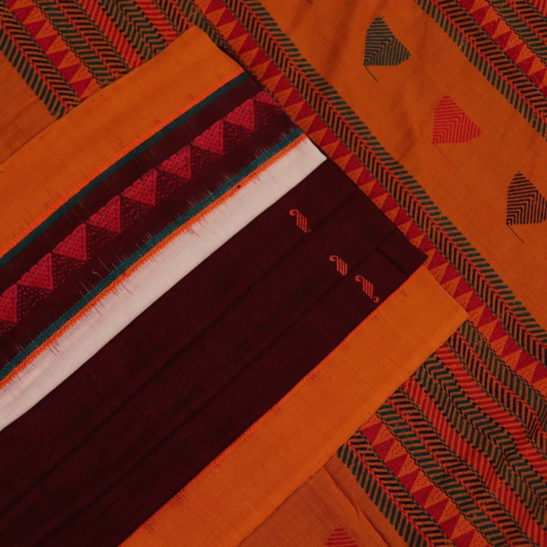 Handloom Cotton Dongaria Saree Handloom Saree_Cotton Priyadarshini Handloom 