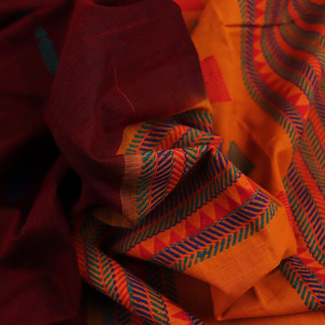 Handloom Cotton Dongaria Saree Handloom Saree_Cotton Priyadarshini Handloom
