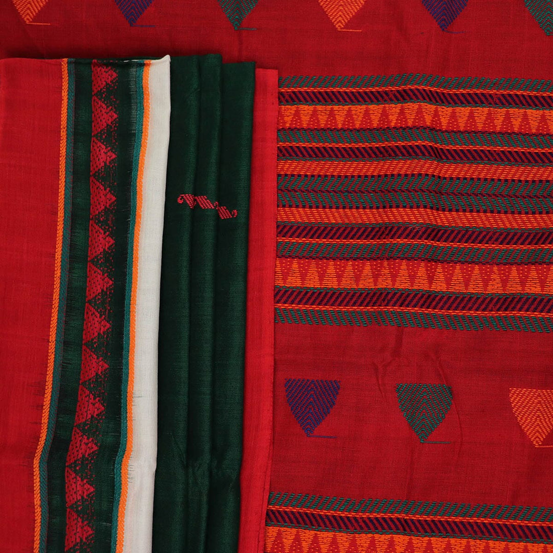 Handloom Cotton Dongaria Saree Handloom Saree_Cotton Priyadarshini Handloom 