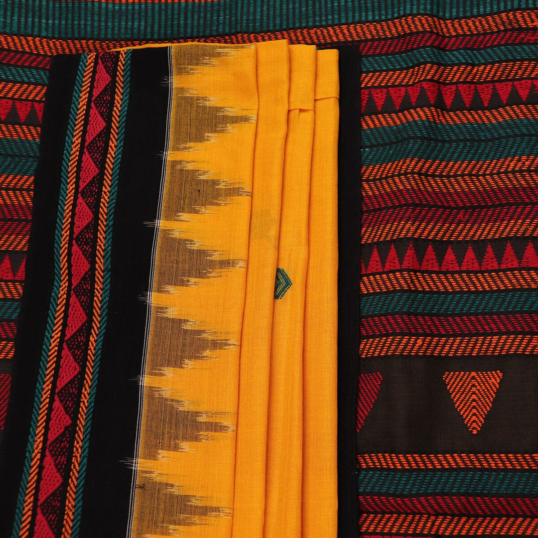Handloom Cotton Dongaria Saree Handloom Saree_Cotton Priyadarshini Handloom
