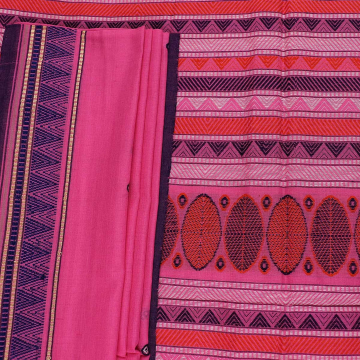 Handloom Cotton Dongaria Saree Handloom Saree_Cotton Priyadarshini Handloom