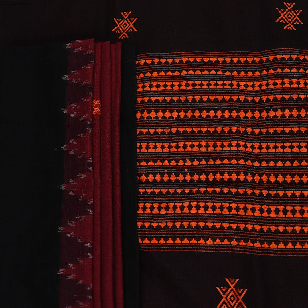Handloom Cotton Dongaria Saree Handloom Saree_Cotton Priyadarshini Handloom