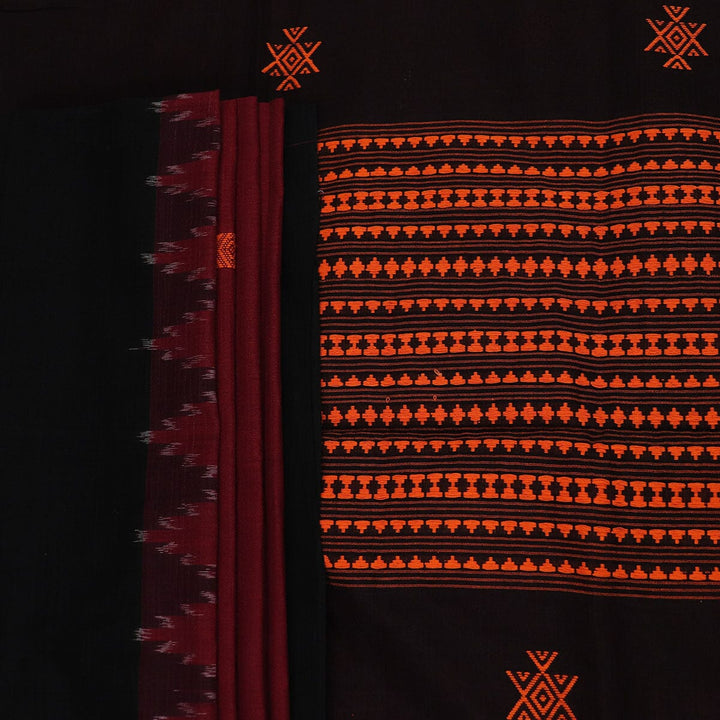 Handloom Cotton Dongaria Saree Handloom Saree_Cotton Priyadarshini Handloom