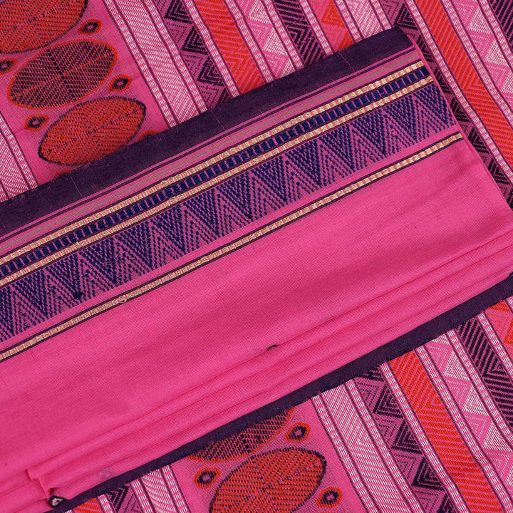 Handloom Cotton Dongaria Saree Handloom Saree_Cotton Priyadarshini Handloom