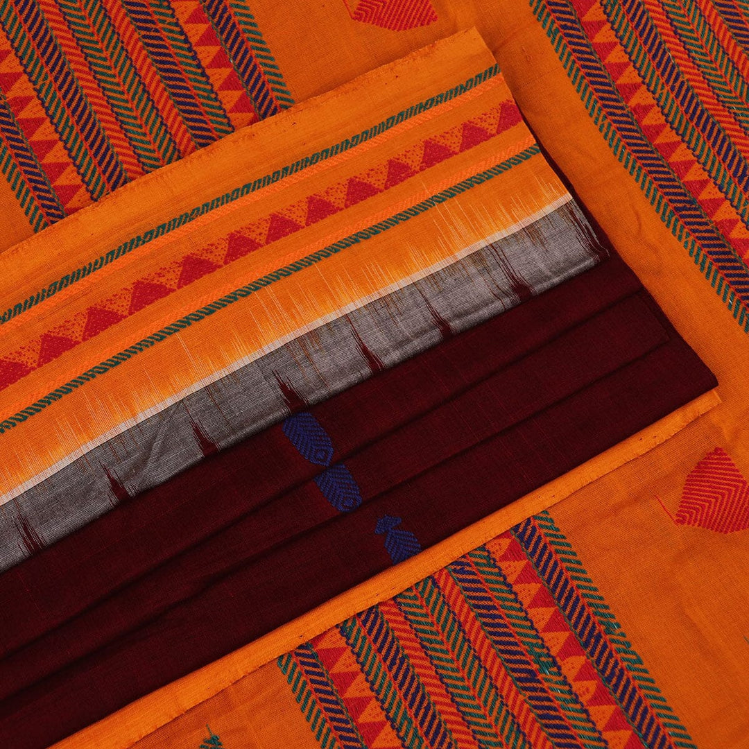 Handloom Cotton Dongaria Saree Handloom Saree_Cotton Priyadarshini Handloom
