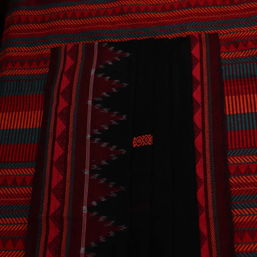 Dongria weave detail