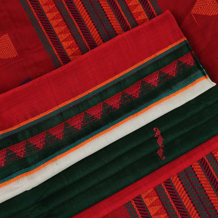 Handloom Cotton Dongaria Saree Handloom Saree_Cotton Priyadarshini Handloom