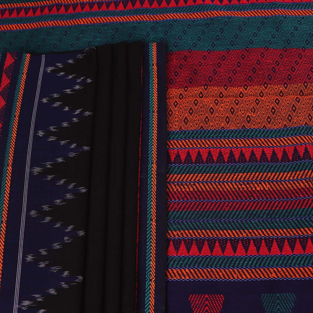 Handloom Cotton Dongaria Saree Handloom Saree_Cotton Priyadarshini Handloom