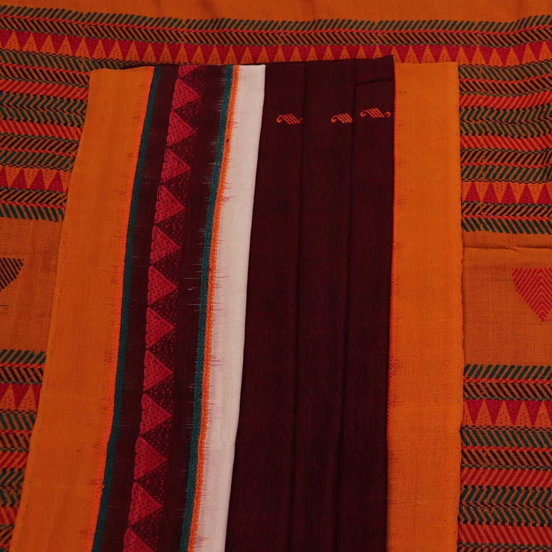 Handloom Cotton Dongaria Saree Handloom Saree_Cotton Priyadarshini Handloom