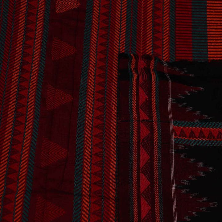 Handloom Cotton Dongaria Saree Handloom Saree_Cotton Priyadarshini Handloom